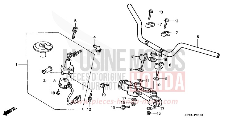 ROHRGRIFF/OBERE BRUECKE von City Fly CORSA GREEN (G163E) von 1998